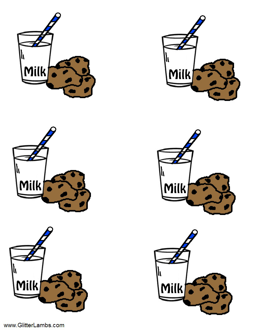 Chocolate Chip Cooke Printable Template